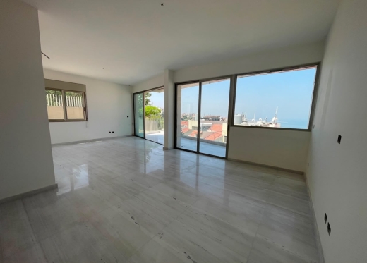 Brand New Apartment with Terrace & Sea View For Sale in New Project in Bsalim