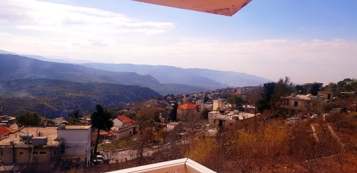 High-End Furnished Villa For Sale in Kfarzebian Village with Panoramic View