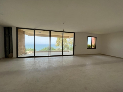 Duplex with Terrace & Beautiful Sea View For Sale in Kfarhbeib