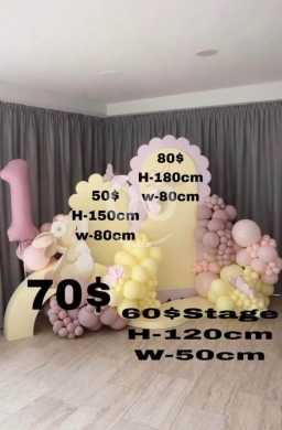 Event Decor Backdrop birthdays decor ديكور حفلات