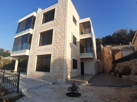 Fully Decorated Building for Sale in Ghosta with a Panoramic Sea View
