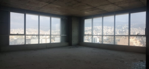 Core & shell Office For Sale in Sin El Fil with great View
