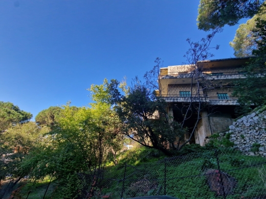 Land with Traditional Lebanese Old Building For Sale in Broumana — 8