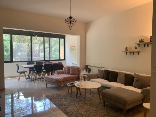 Fully Furnished Apartment With Terrace For Sale In Mar Chaaya Broumana