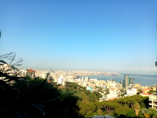 Land With An Open View For Sale In Naccache-Rabieh — 2