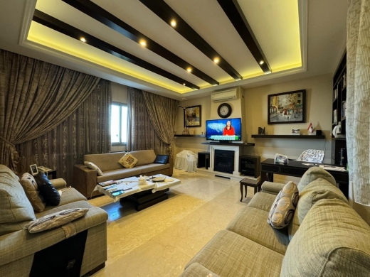 Spacious Fully Decorated Apartment For Sale in Ain Saadeh