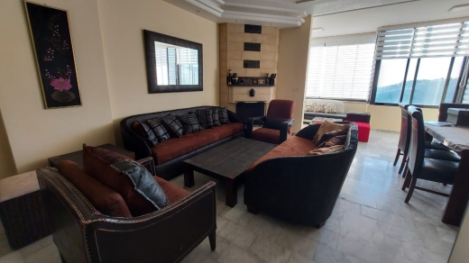 Furnished Apartment In Gherfine With Mountain View for Sale
