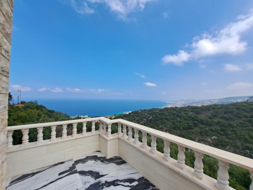 Brand New Villa For Sale In Kfar Kida Jbeil With Panoramic Sea view
