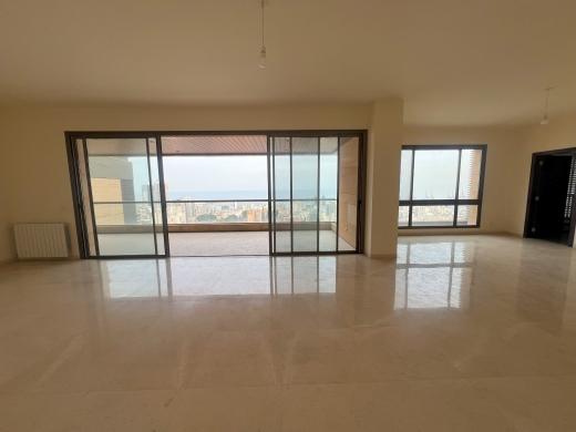Spacious 4-Bedroom Apartment for Rent in a High-Rise Tower in Sioufi, Achrafieh