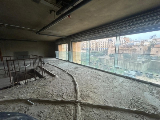 Core & Shell 255 SQM Shop for Rent in Down Town