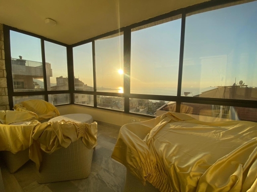 Fully Furnished Apartment With Panoramic Seaview For Rent In Kfarhbeib