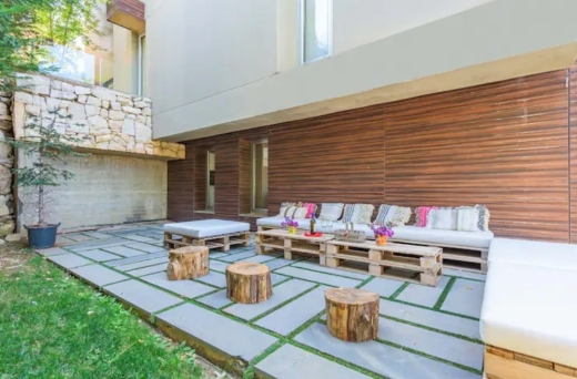 Fully Furnished Chalet With Terrace for Rent In Tilal Al Assal, Kfarzebian — 7