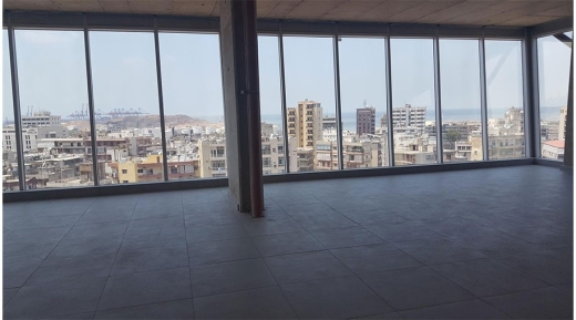 180 SQM Open Space Office for Rent In Bouchrieh