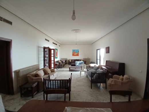 Spacious Furnished Apartment with Panoramic View For Rent in Biyada