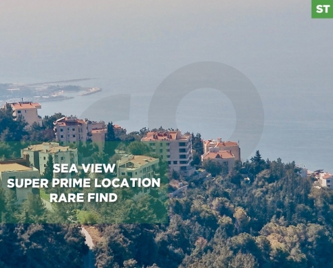 SUPER PRIME LOCATION/SEA VIEW/RARE FIND/Keserouan/Ghazir-غزير/REF#ST140013
