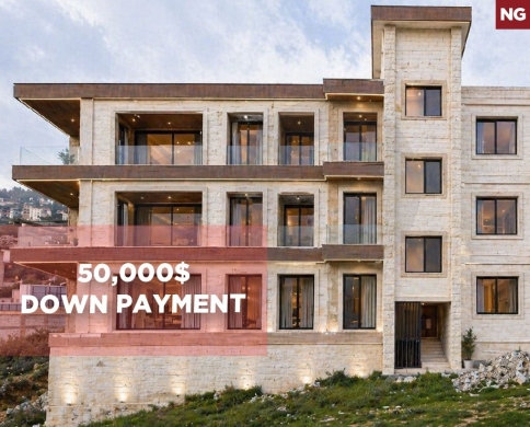 Under Construction/calm area/Prime location/Aley/Kfarmatta-كفرمتى/REF#NG140055