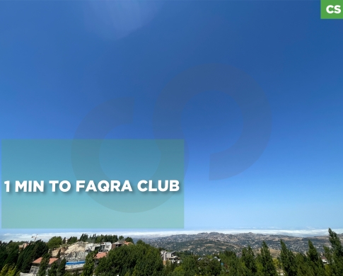 LAND/ located just 1 minute from Faqra Club/فقرا/ REF#CS140043 !