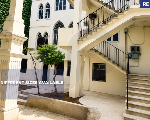 COMMERCIAL SPACE/RENT/Gemmayze,BEIRUT/الجميزة / Shared Garden/REF#RE140038 !