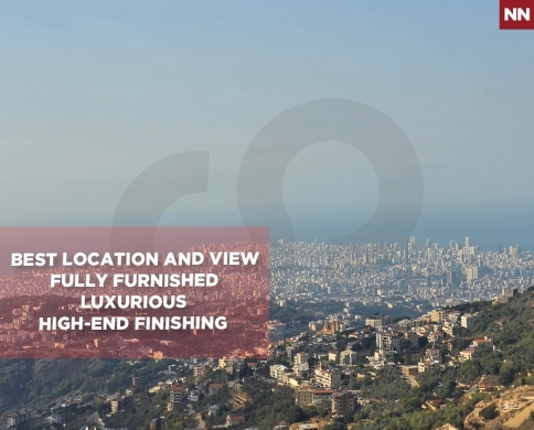 Fully Furnished/Luxurious High End Finishing/Aley Town-عاليه/REF#NN140037
