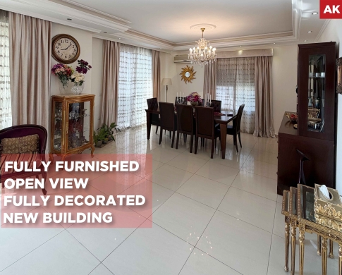 Beautiful open view/ Fully decorated and furnished/Bchamoun al maderes,ALEY/بشامون المدارس/REF#AK140104 !