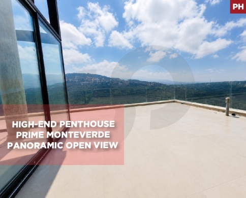 PRIME MONTEVERDE/PANORAMIC OPEN VIEW/Metn/Monteverde-مونتيفيردي/REF#PH140085