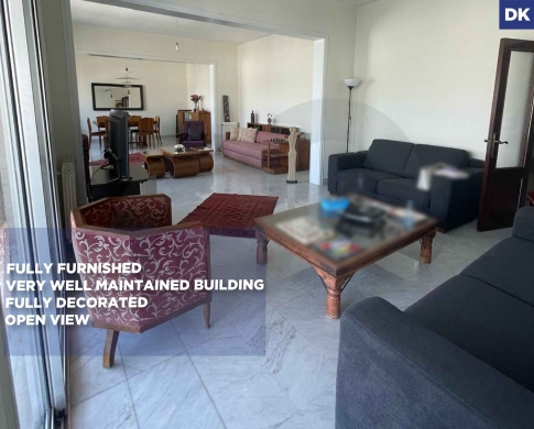 RENTAL DEAL/FULLY FURNISHED AND DECORATED/OPEN VIEW/Achrafieh,BEIRUT/الأشرفية/ REF#DK140076 !