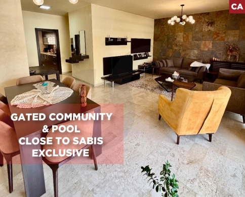 Exclusive/Gated Community & Pool/Close to SABIS/Keserouan/ADMA/REF#CA140140
