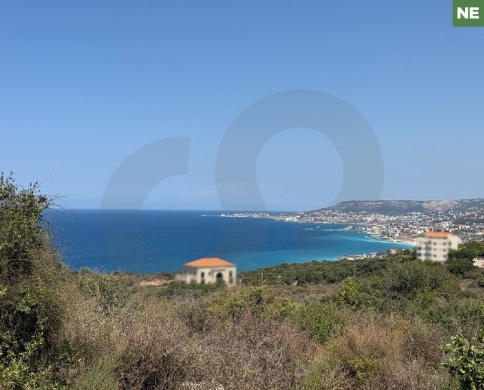 LAND/Open sea and mountain view/Excellent potential/Berbara,jbeil/بربارا/REF#NE140127