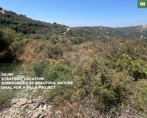 Premium land/peaceful setting/easy access/spacious topography/Chamat, Jbeil/ شامات/REF#NI140181