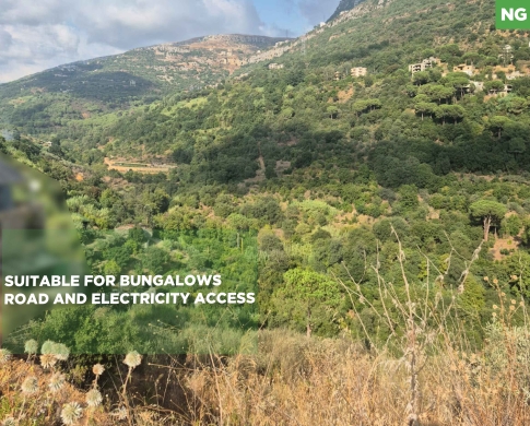 LAND/very calm area with amazing unstoppable mountain view/REMHALA,ALEY/رمحالا / REF#NG140174 !
