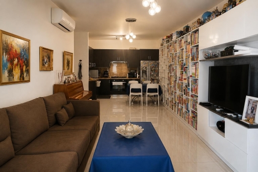 Unique Designed Apartment With Terrace For Sale in Baabdat
