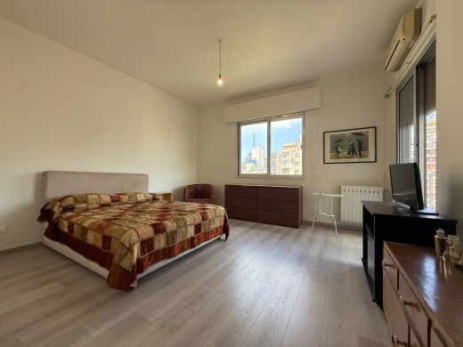 Bright & Furnished Apartment With City View For Rent in Achrafieh, Sioufi — 11
