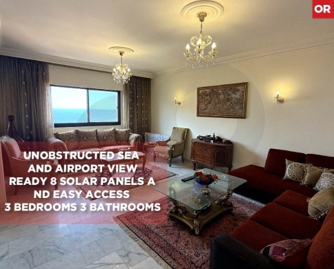 Unobstructed sea and Airport view apartment for sale in dohat aarmounREF#OR140240