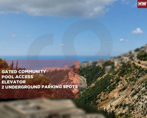 GATED COMMUNITY/WONDERFUL VIEW/ADMA,KESEROUAN/أدما/REF#HW140252