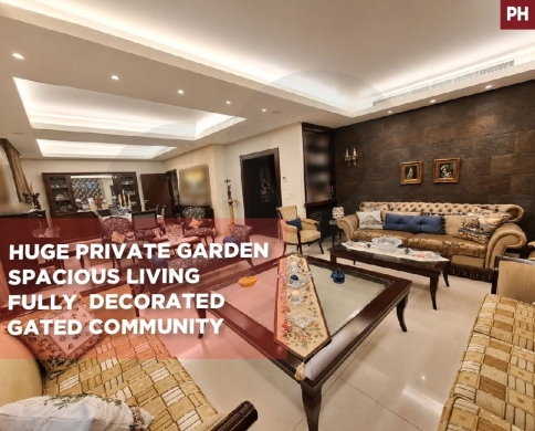 Spacious/Fully Decorated Residence/private garden/Mansourieh,metn/ المنصورية/REF#PH140234