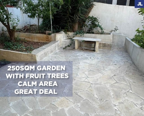 250sqm Garden with fruit trees/ Calm area / Great deal In Haret Sakher/حارة صخرREF#JL140228