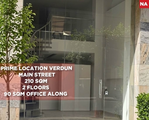 2 floors, prime location, beirut, verdun/فردان REF#NA131842