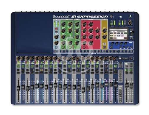 Audio et stéréo dans Mtaileb - Brand New, Soundcraft, SI Expression 2, 24ch digital audio mixer, 16 AUX out, 4 Lexicon Effects