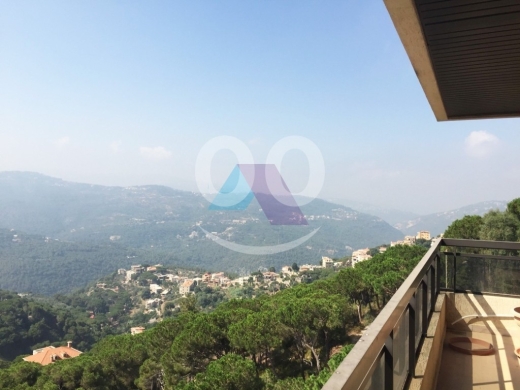 Apartments for sale in Broumana - A 345 m2 Duplex Apartment having a Panoramic Mountain view for sale in Broumana