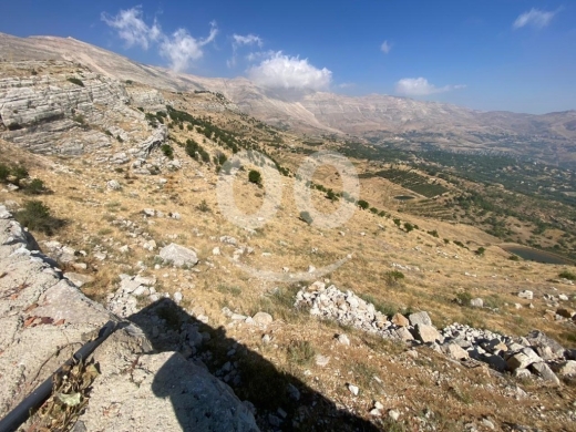 Lands for sale in Fakra - 1500m2 land+mountain view for sale in bekish - أرض للبيع في بيكيش