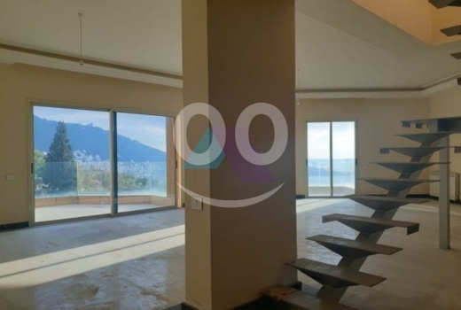 Apartments for sale in kfarhbeib - Luxurious 390 m2 Apartment with Terrace having an open mountain/sea view for sale in Kfarhbab