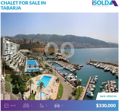 Other real estate in Tabarja - 45m2 Chalet+Sea/Mountain View 4Sale In Aquamarina 2/Tabarja - شاليه للبيع في طبرجا