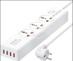 Vidvie PSE01 Power Strip 4 USB 2400W Power