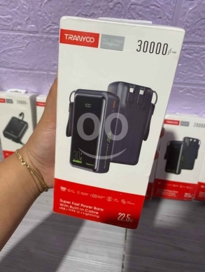 Mobile accessories in Dahr el-Ain - Tranyoo Power Bank 30000 mah