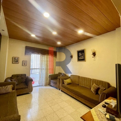 R9-1636 Spacious Apartment for Sale in Abu Samra, Rawdat El Zaytoun – 5th Floor, 120m² — 2
