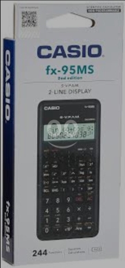 Casio fx-95MS is a non-programmable scientific — 2