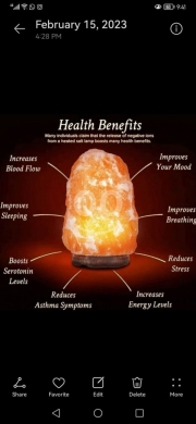 Himalayan salt lamp — 4