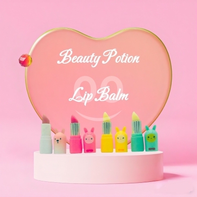 Santé & Beauté dans Ain Ab - مرطب ومورد الشفاه بيوتي بوشن بتصميم الأرنب | Beauty Potion Cute Bunny Lip Balm for Deep Hydration