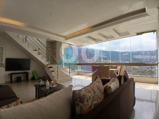Apartments for sale in Ain Saadeh - 3bedrooms duplex apartment+view 4sale in Tilal Ain Saadeتلال عين سعادة
