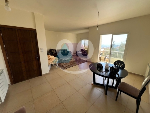 Apartments for sale in Ajaltoun - 3 bedroom furnished apartment+open view 4sale in Ajaltoun - شقة في عجلتونJK09A222